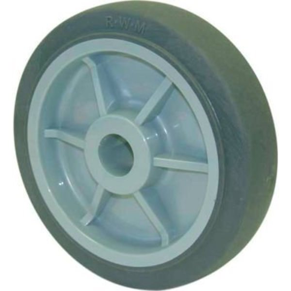 Rwm Casters 3in x 1-1/4in Performance TPR Wheel with Ball Bearing for 3/8in Axle - RPB-0312-06